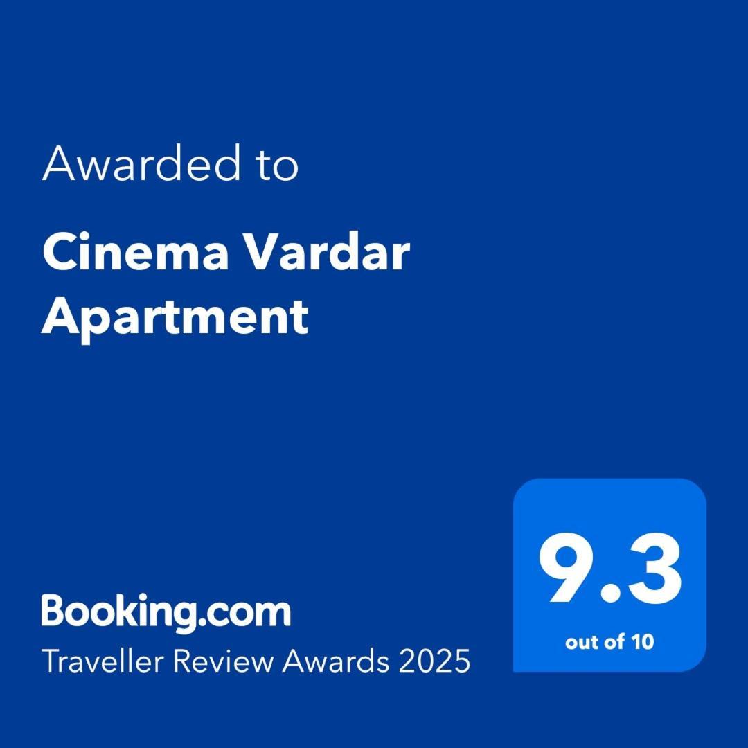 Cinema Vardar Apartment Skopje Exterior foto